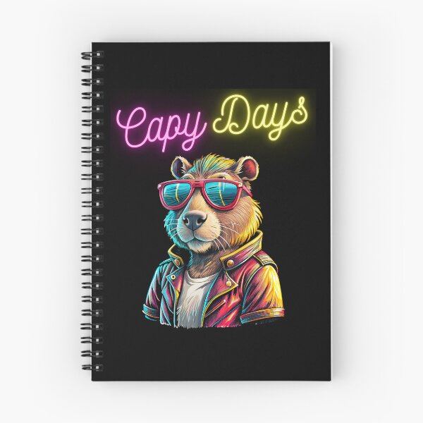 Item preview, Capy Days - Funny Capybara Fonz Parody designed and sold by JesterKrewArt.