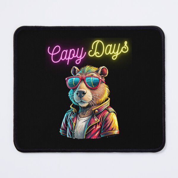 Item preview, Capy Days - Funny Capybara Fonz Parody designed and sold by JesterKrewArt.