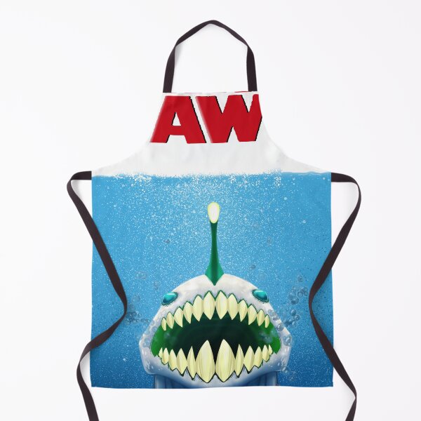 Item preview, RIP JAWS Movie poster parody, B10 fan art, mashup designed and sold by ActionJack1153.
