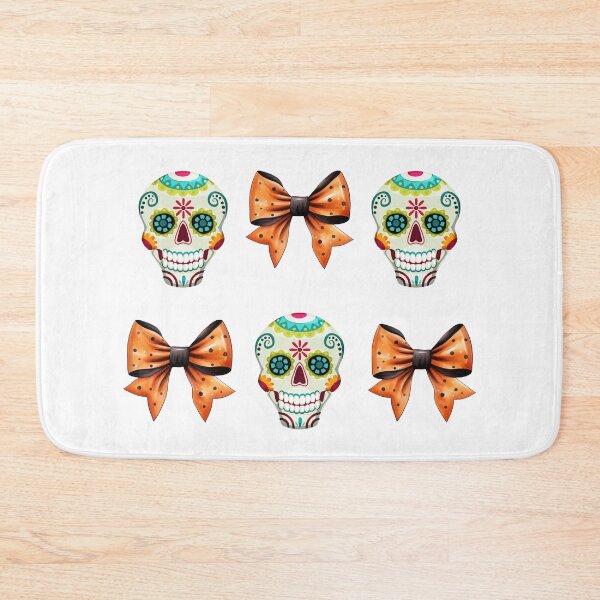 Item preview, Halloween Skull Mexican Style Flirty designed and sold by FreeSoulLab.