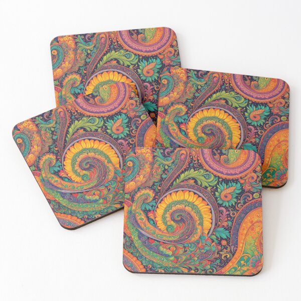 Item preview, 1960s Psychedelic Color Splash designed and sold by HLPsychDesigns.