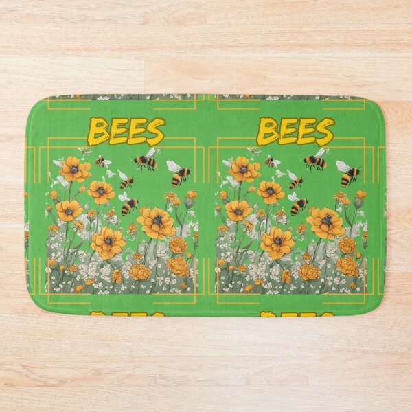Item preview, Bees Honey Flowers Ecology designed and sold by Design_Your_Day.