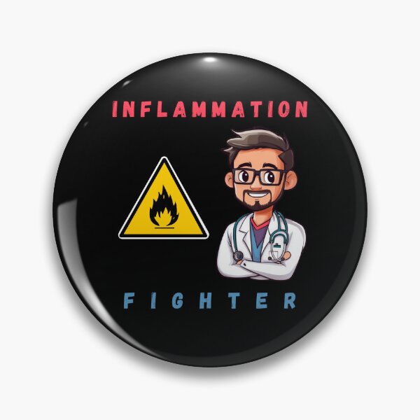 Item preview, Inflammation Fighter Funny Gifts For Rheumatologists designed and sold by KedzikDesigns.