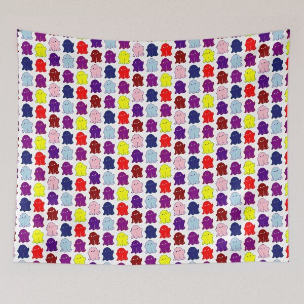 Item preview, COLOURFUL CUTE GHOSTS designed and sold by larissa-myrie.