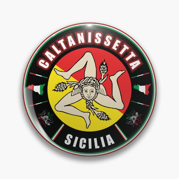 Item preview, Caltanissetta Sicilia Italia bandiera flag designed and sold by studioss76.