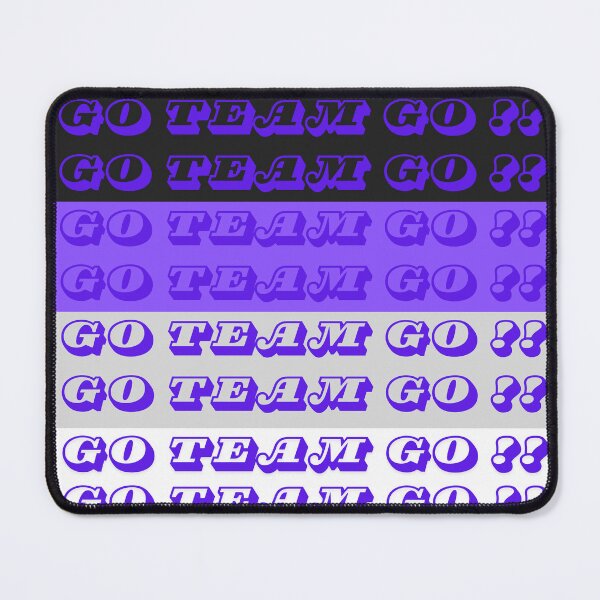 Item preview, Go Team (purple) designed and sold by sarcasm84.