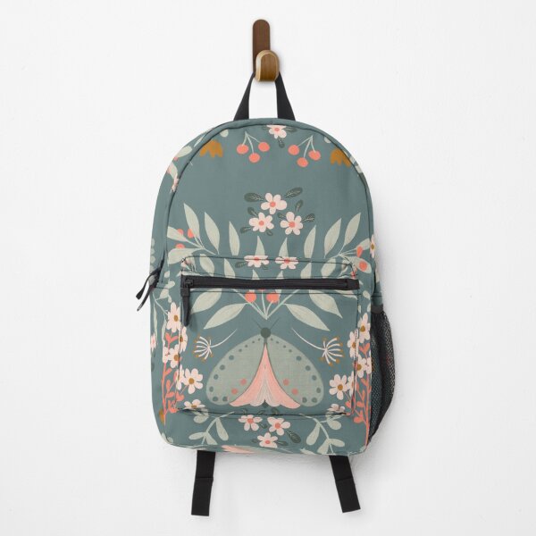 Item preview, Moth Among Summer Flowers designed and sold by daniela-rus.