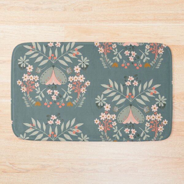 Item preview, Moth Among Summer Flowers designed and sold by daniela-rus.