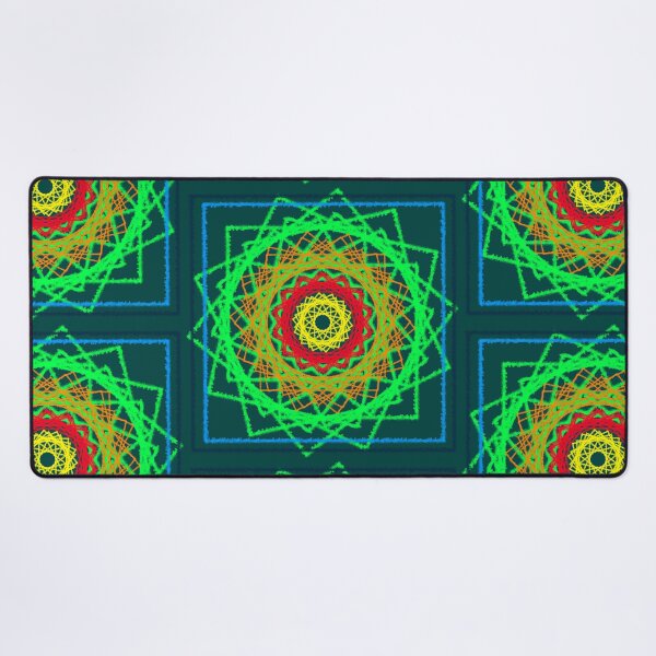 Item preview, Colorful and abstract geometric mandala design  designed and sold by Stefrait-7.
