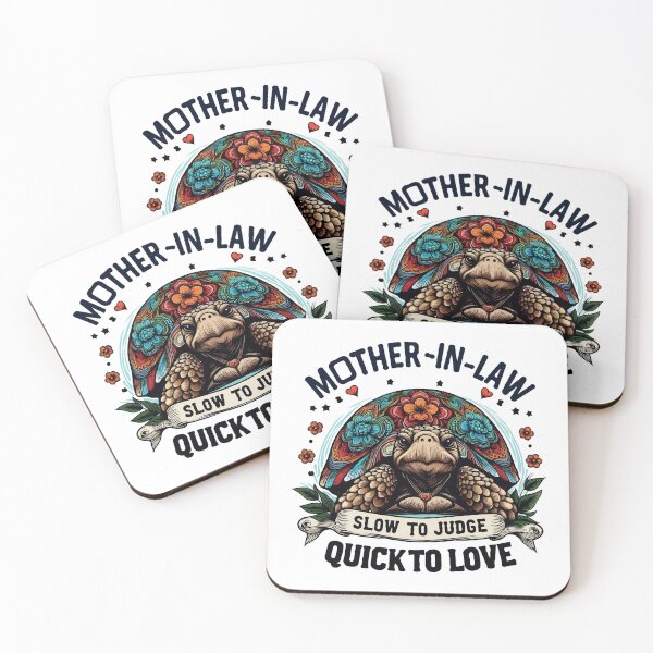 Item preview, Mother-in-Law: Slow to Judge, Quick to Love designed and sold by TshirtTalkYou.