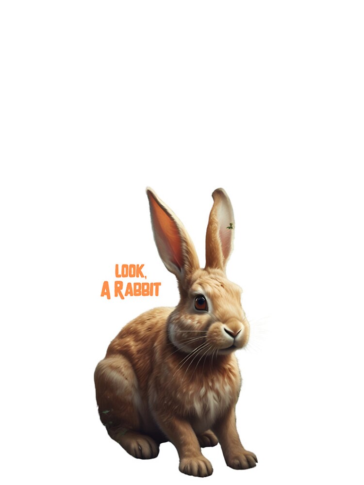 Thumbnail 4 of 4, iPhone Case, Look, a Rabbit designed and sold by pUNKnown.