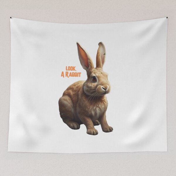 Item preview, Look, a Rabbit designed and sold by pUNKnown.