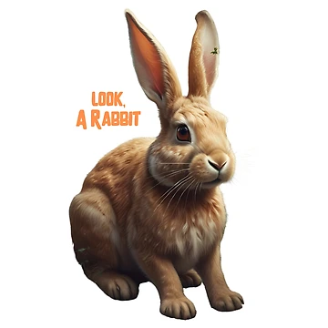 Artwork thumbnail, Look, a Rabbit by pUNKnown