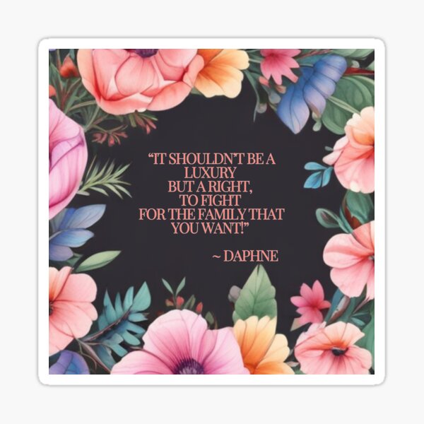 Daphne Bridgerton Quote Sticker