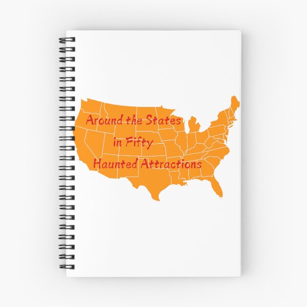 Item preview, Fifty Haunted Attractions across the United States designed and sold by RainsQuillMask.
