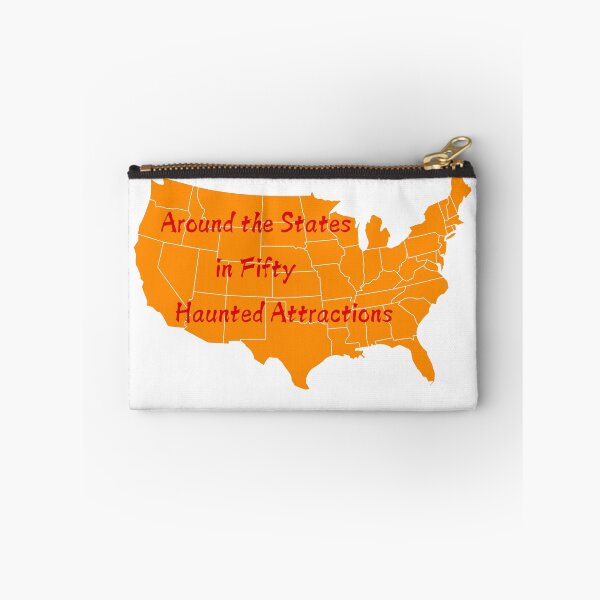 Item preview, Fifty Haunted Attractions across the United States designed and sold by RainsQuillMask.