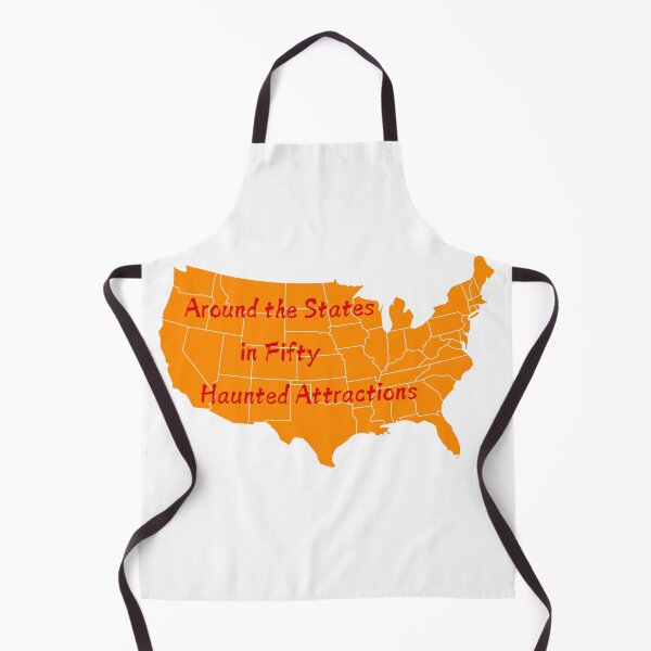 Item preview, Fifty Haunted Attractions across the United States designed and sold by RainsQuillMask.