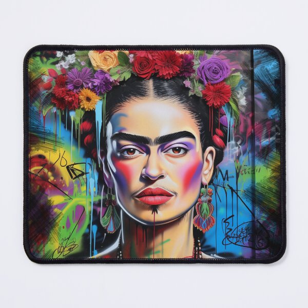 Item preview, Frida Khalo - mexican artist graffiti paint designed and sold by LatinoPower.
