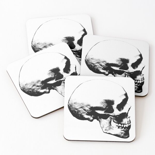 Item preview, Black and White Skull designed and sold by Rocket-To-Pluto.