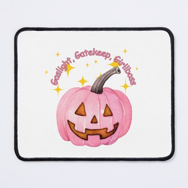 Item preview, GASLIGHT, GATEKEEP, GIRLBOSS, PINK PUMPKIN, GIRLBOSS HALLOWEEN designed and sold by larissa-myrie.