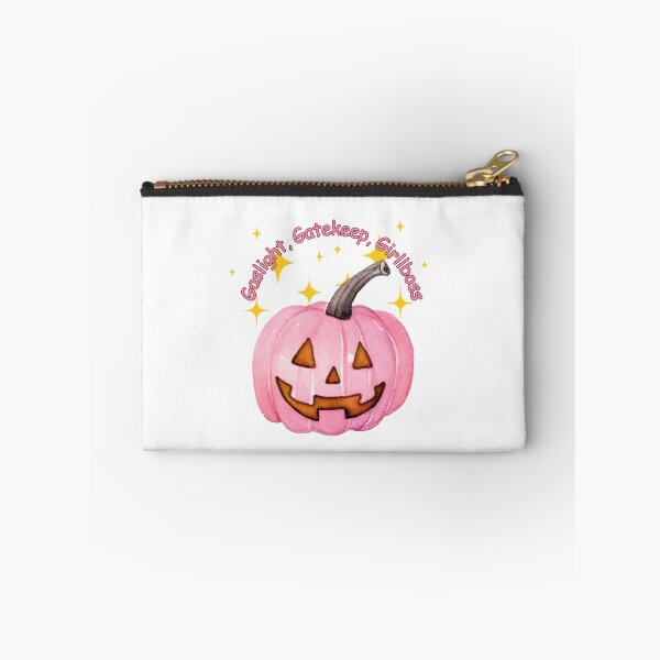 Item preview, GASLIGHT, GATEKEEP, GIRLBOSS, PINK PUMPKIN, GIRLBOSS HALLOWEEN designed and sold by larissa-myrie.