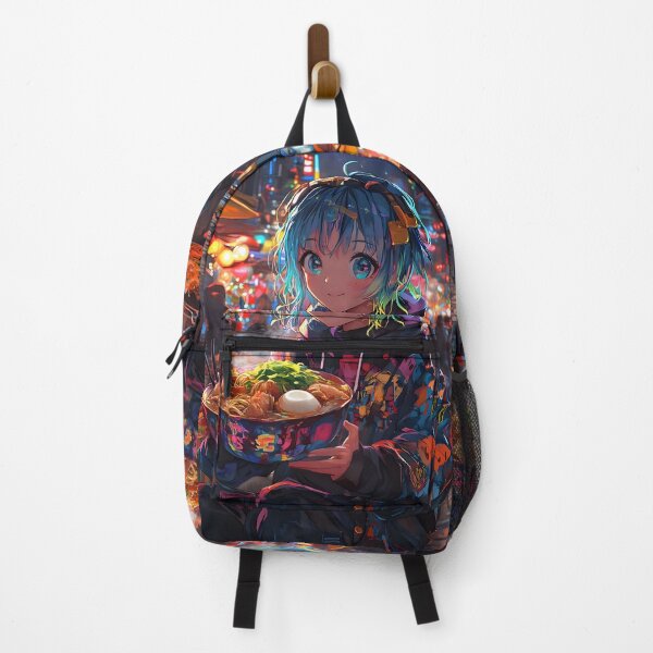 Item preview, Neon Bites: Ramen Nights in the Market designed and sold by AI-Only Creations.