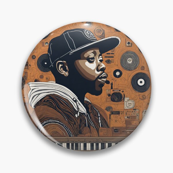 Item preview, J Dilla Tribute designed and sold by RobMakesMerch.