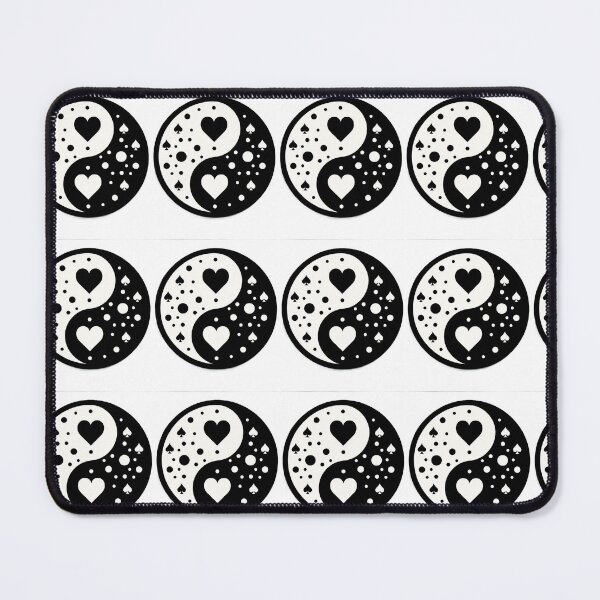 Item preview, Card Suits Yin Yang / Yin Yang dos Naipes designed and sold by debbiebento.