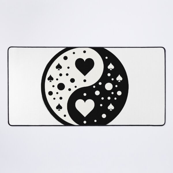 Item preview, Card Suits Yin Yang / Yin Yang dos Naipes designed and sold by debbiebento.