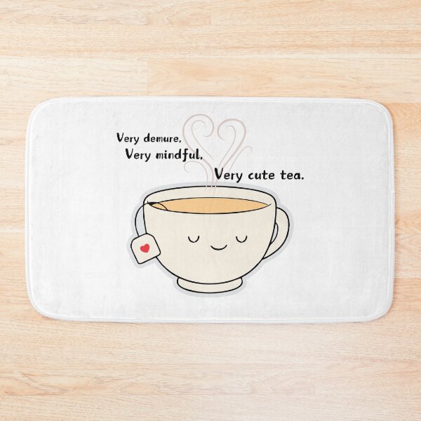 Item preview, Very Demure Teacup - Very Mindful and Cutesy designed and sold by Teribelle.