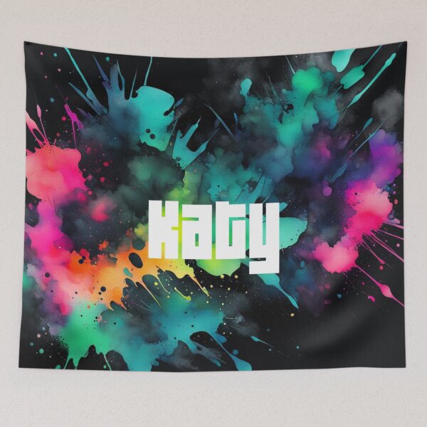 Item preview, Custom Neon Name Katy designed and sold by Gabriela McDaniel.