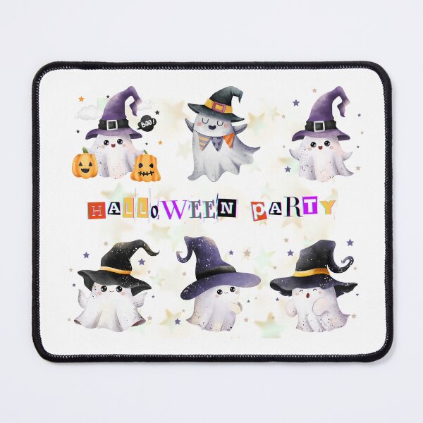 Item preview, Halloween Party. Adorable ghosts enjoy an amazing Halloween party designed and sold by FreeSoulLab.