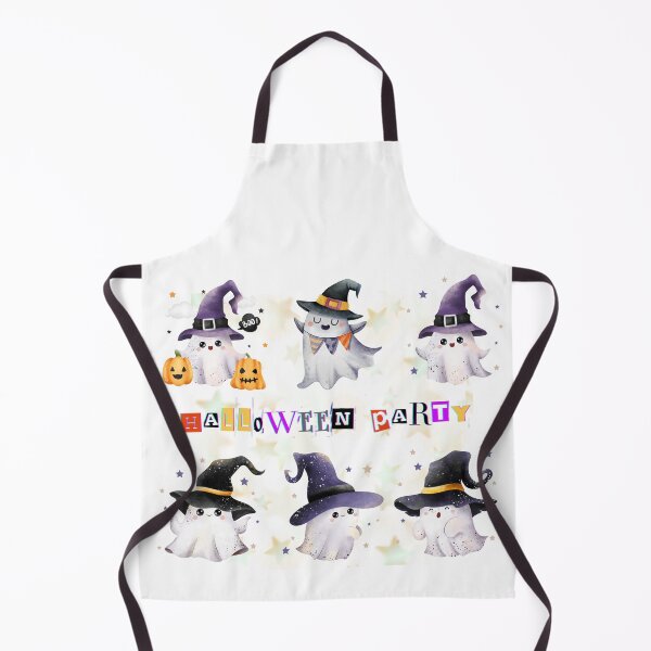 Item preview, Halloween Party. Adorable ghosts enjoy an amazing Halloween party designed and sold by FreeSoulLab.