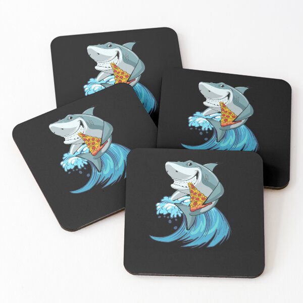 Item preview, Shark Eating Pizza Cute Pizza Lover Gift  designed and sold by Toonify4U.
