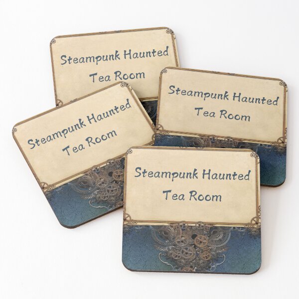 Item preview, Steampunk Haunted Tea Room designed and sold by RainsQuillMask.
