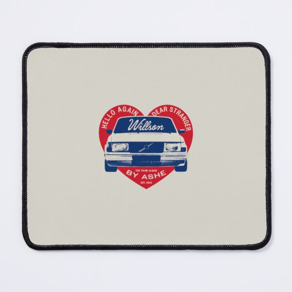 Item preview, Ashe Willson Blue Car Red Heart designed and sold by aestheticqueen.