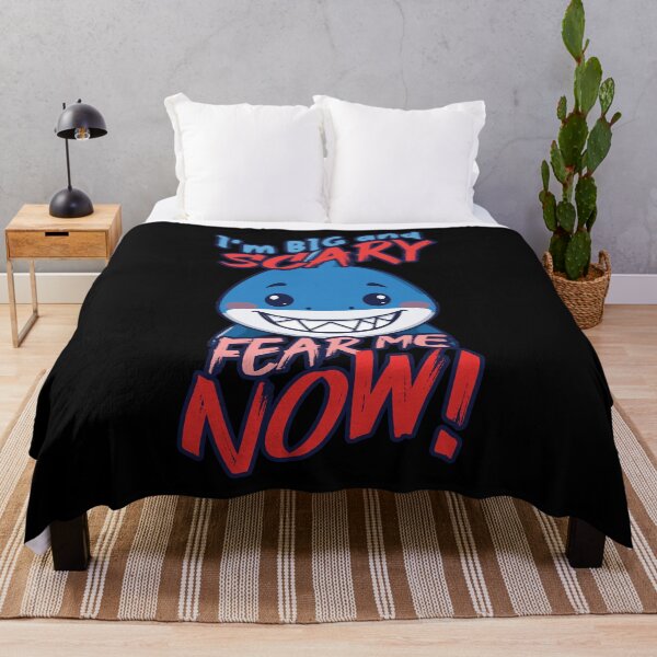 Item preview, I'm Big and Scary, Fear Me Now! Cute Shark Design designed and sold by SleekVisuals.