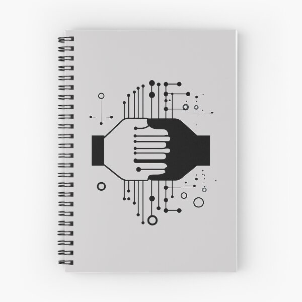Item preview, Icon Partnership Between Technology and Humans designed and sold by MaryFiore.