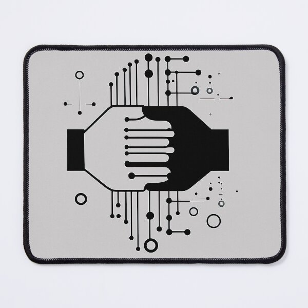 Item preview, Icon Partnership Between Technology and Humans designed and sold by MaryFiore.