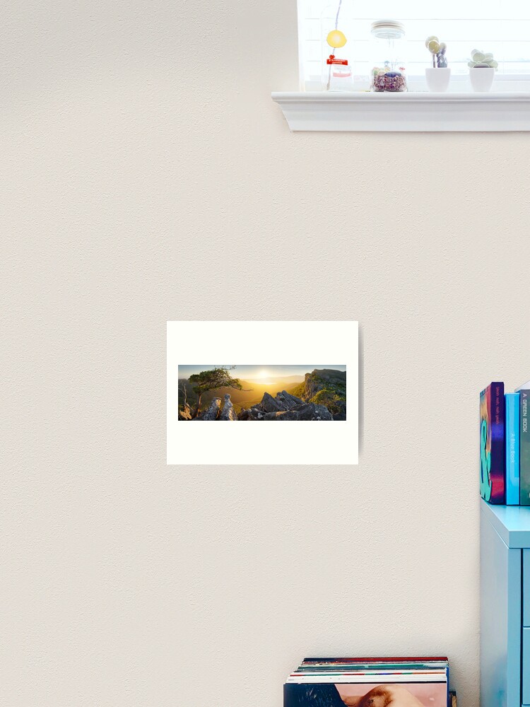 Thumbnail 1 of 3, Art Print, Morning finds Mt Rosea, Grampians, Victoria, Australia designed and sold by Chockstone.
