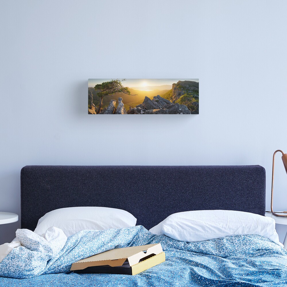 Morning finds Mt Rosea, Grampians, Victoria, Australia Canvas Print