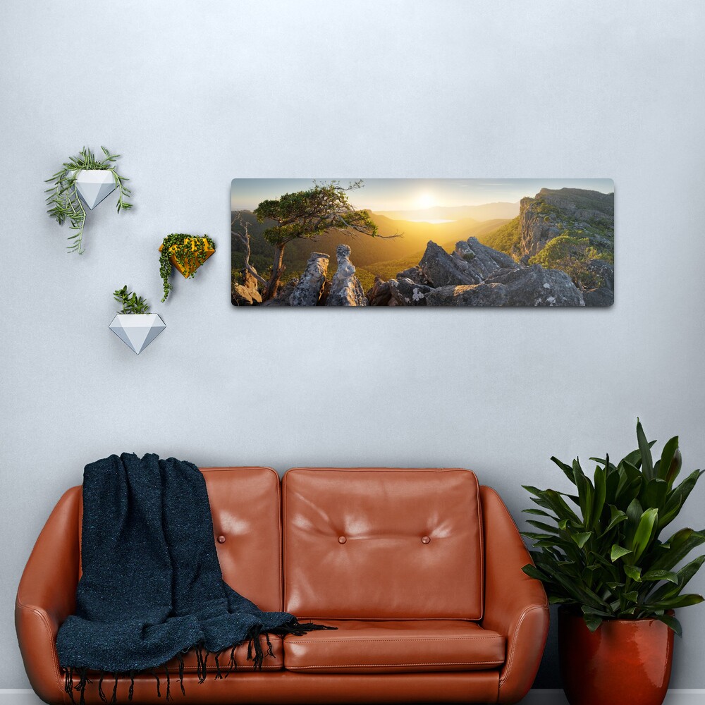 Morning finds Mt Rosea, Grampians, Victoria, Australia Metal Print
