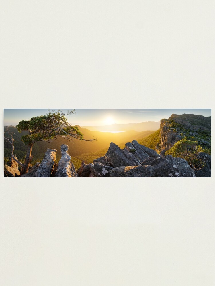 Alternate view of Morning finds Mt Rosea, Grampians, Victoria, Australia Photographic Print