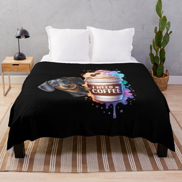Item preview, Fueled by Coffee & Paws – I Need Coffee Dog Lover Design designed and sold by artedigital99.