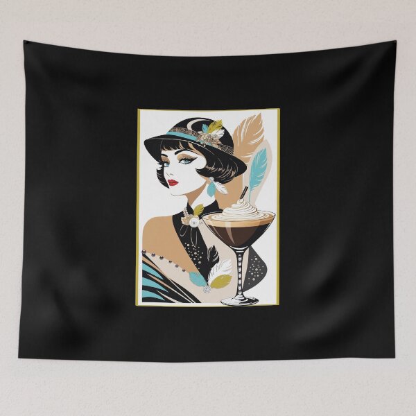 Item preview, Peacock Expresso Martini Des#3 (sku#2) designed and sold by charactergirl.