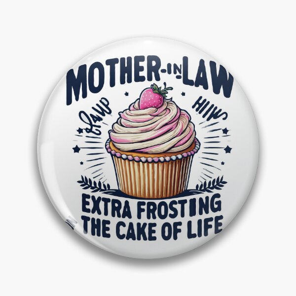 Artikelvorschau, Schwiegermutter: Das Sahnehäubchen auf dem Kuchen des Lebens entworfen und verkauft von TshirtTalkYou.