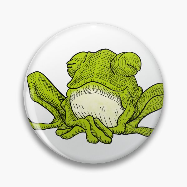Item preview, Green Frog Just Chill'n designed and sold by DanielPowers.