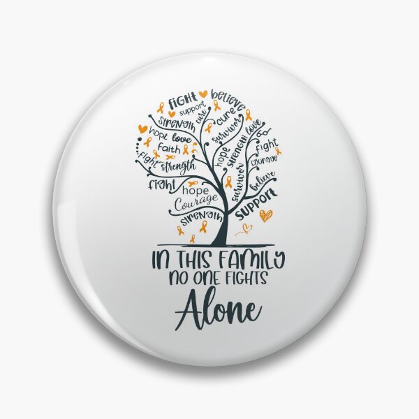 Item preview, In this FAMILY fights against syndrome, disease, illness, cancer with Tree Orange Ribbon designed and sold by EdithShop59.