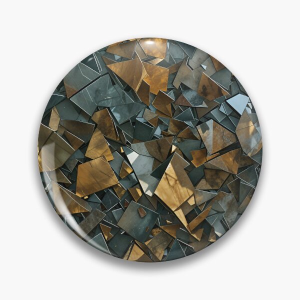 Item preview, Abstract Shattered Stained Glass Camouflage Pattern Design designed and sold by TheArtOfPat.