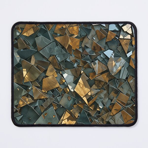 Item preview, Abstract Shattered Stained Glass Camouflage Pattern Design designed and sold by TheArtOfPat.